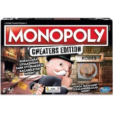 Hasbro Gaming Monopoly Cheaters Edition Kutu Oyunu, 8 Yaş ve Üstü, 2-6 Oyuncu