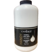 Handy Vernikli Lake Boya, Beyaz, 2000 Ml, Çok Parlak, Ahşap Metal Cam Seramik Plastik Uyumlu