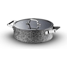Brioni Stone-H Basık Tencere 30 cm SH126