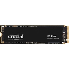 Tr P3 Plus 1tb Pcıe Gen4 3D Nand Nvme M.2 Ssd, 5000 Mb/s'ye Kadar - CT1000P3PSSD8
