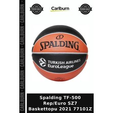 Carlburn Premium Spalding TF-500 Rep/euro Sz7 Baskettopu 2021 77101Z Antrenman Spor Genç