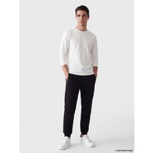 Lc Waikiki Yeni Sezon Siyah Regular Fit Erkek Jogger Eşofman Altı