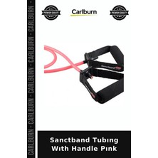 Carlburn Özel Üretim Sanctband Tubıng Wıth Handle Pınk Form Pilates Kondisyon