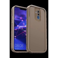 Urfakent Huawei Mate 20 Lite Uyumlu Kılıf Viera Silikon - Kahverengi