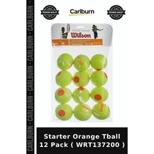 Carlburn Delux Serisi Starter Orange Tball 12 Pack ( WRT137200 ) Çocuk Sporu Bahçe Oyunu Oyuncak