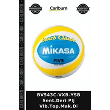 Carlburn Premium BV543C-VXB-YSB Sent.deri Plj Vlb.top.mak.di Sahil Topu Erkek Spor Hobi
