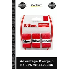 Carlburn Premium Advantage Overgrıp Rd 3pk WRZ4033RD Kavrama Aksesuar Tek