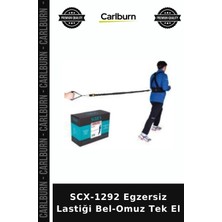 Carlburn Premium SCX-1292 Egzersiz Lastiği Bel-Omuz Tek El Vücut Direnç Ipi Kas Bandı