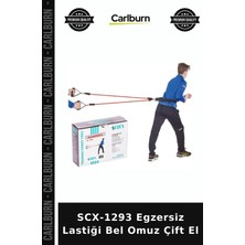Carlburn Premium SCX-1293 Egzersiz Lastiği Bel Omuz Çift El Salon Günlük Stüdyo