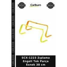 Carlburn Özel Üretim SCX-1223 Zıplama Engeli Tek Parça Esnek 38 cm Hazırlık Hız