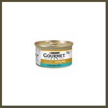 Gourmet Kıyılmış Ton Balıklı Yetişkin Kedi Konservesi 85 gr Bx