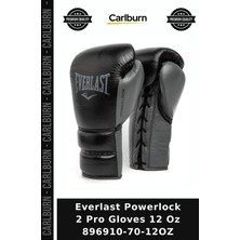 Carlburn Özel Seri Everlast Powerlock 2 Pro Gloves 12 Oz 896910-70-12OZ Kondisyon Idman Güç