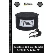 Carlburn Premium Everlast 120 cm Bandaj Kırmızı 722281-70 Bireysel Uzun Egzersiz