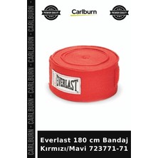 Carlburn Özel Üretim Everlast 180 cm Bandaj Kırmızı/mavi 723771-71 Temrin Dövüş Aktif