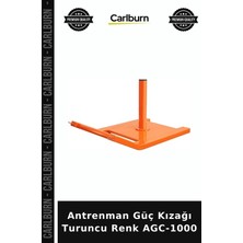 Carlburn Özel Üretim Antrenman Güç Kızağı Turuncu Renk AGC-1000 Aktif Dayanım Performans