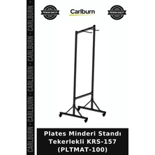 Carlburn Premium Plates Minderi Standı Tekerlekli KRS-157 (PLTMAT-100) Taşıyıcı Salon Düzenleyici