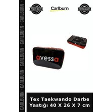Carlburn Özel Üretim Tex Taekwando Darbe Yastığı 40 x 26 x 7 cm Minder Egzersiz Aracı