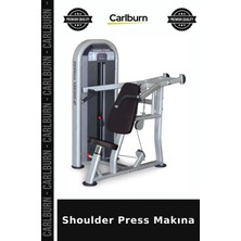 Carlburn Premium Shoulder Press Makına Etkili Salon Kondisyon
