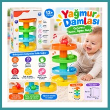 Bt Teknik 4031 Yağmur Damlası - Çıngıraklı Top Oyunu Bez