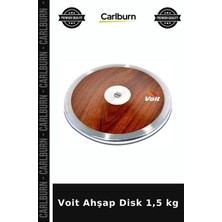 Carlburn Özel Üretim Voit Ahşap Disk 1,5 kg Kondisyon Ağırlık Salon
