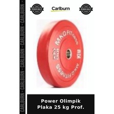 Carlburn Premium Power Olimpik Plaka 25 kg Prof. Çalışma Set Vücut Geliştirme