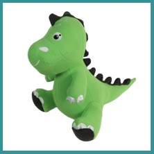 Bt Teknik Dino Peluş Oyuncak Yeşil 40 cm Bez