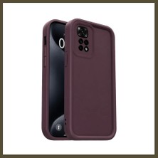 Northcity Redmi 10 2022 Uyumlu Kılıf Viera Silikon - Mürdüm Bx