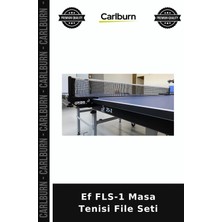 Carlburn Delux Serisi Ef Fls-1 Masa Tenisi File Seti Spor Ekipmanı Takım Sporu Salon Aktivitesi
