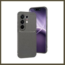 Northcity Tecno Camon 50 Pro 5g Uyumlu Auto Focus Karbon Kapak - Gri Bx