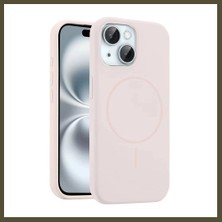 Northcity Joko iPhone 15 Uyumlu Kılıf Jully Magsafe Kapak - Pudra Bx