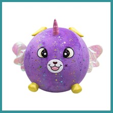 Bt Teknik Şişme Peluş Mor Köpek Xxl Shiny Corns S2 Bez