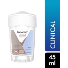 Rexona Clinical Stick 45 ml Woman Shower Clean (6'li Paket)