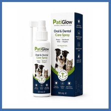 Pati Glow Patiglow Kedi ve Köpek Ağız ve Diş Bakım Spreyi 50 ml Evcem