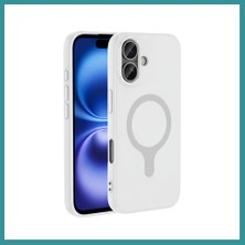 Bt Teknik Joko iPhone 16 Z Silikon Magsafe Kapak - Beyaz Bez