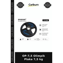 Carlburn Delux Serisi Op-7,5 Olimpik Plaka 7,5 kg Hareket Fitness