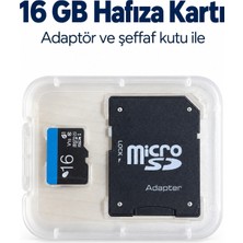 HemenGo 16 GB Hafıza Kartı ve Adaptör Kutulu Set Hmngoakllıbyi