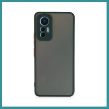 Bt Teknik Mi 12 Lite Kılıf Montreal Silikon Kapak - Yeşil Bez