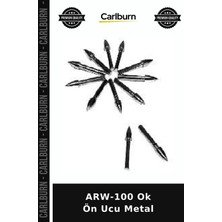 Carlburn Premium ARW-100 Ok Ön Ucu Metal Ekipman Hedef Bileşen