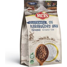 Reis Glutensiz Çiğ Karabuğday Unu 500 G - 4 Adet