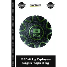 Carlburn Özel Üretim Med-8 kg Zıplayan Sağlık Topu 8 kg Spor Aleti Antrenman Kondisyon
