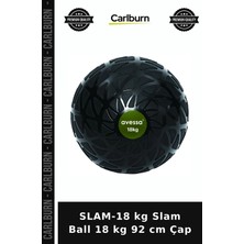 Carlburn Premium Slam-18 kg Slam Ball 18 kg 92 cm Çap Salon Kuvvet Spor Aleti