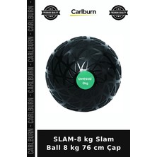 Carlburn Özel Üretim Slam-8 kg Slam Ball 8 kg 76 cm Çap Bireysel Kuvvet Fitness