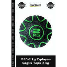 Carlburn Delux Serisi Med-2 kg Zıplayan Sağlık Topu 2 kg Ev Sporu Fiziksel Gelişim Spor Malzemesi