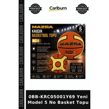 Carlburn Özel Seri 0BB-KRC05001Y69 Yeni Model 5 No Basket Topu Antrenman Çocuk Açık Hava