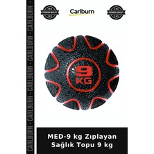 Carlburn Premium Med-9 kg Zıplayan Sağlık Topu 9 kg Vücut Geliştirme Salon Kuvvet