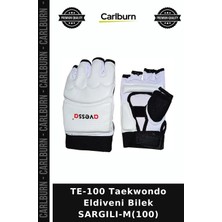 Carlburn Özel Seri TE-100 Taekwondo Eldiveni Bilek SARGILI-M(100) Kavrama Spor Ekipmanı Sporcu