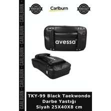 Carlburn Özel Üretim Tky-99 Black Taekwondo Darbe Yastığı Siyah 25X40X8 cm Savunma Sporu Çalışma Aleti