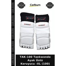 Carlburn Özel Üretim TAK-100 Taekwondo Ayak Üstü Koruyucu -Xl (100) Spor Ekipmanı Ekipman Mücadele