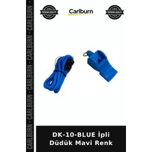 Carlburn Premium Dk-10-Blue Ipli Düdük Mavi Renk Koşu Maç Müsabaka