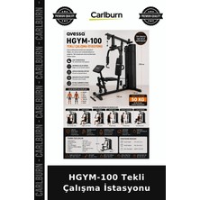Carlburn Delux Serisi HGYM-100 Tekli Çalışma Istasyonu Yaşam Alanı Büro Mobilyası Oda Eşyası